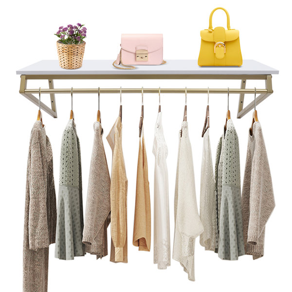 Hanging discount clothes rack